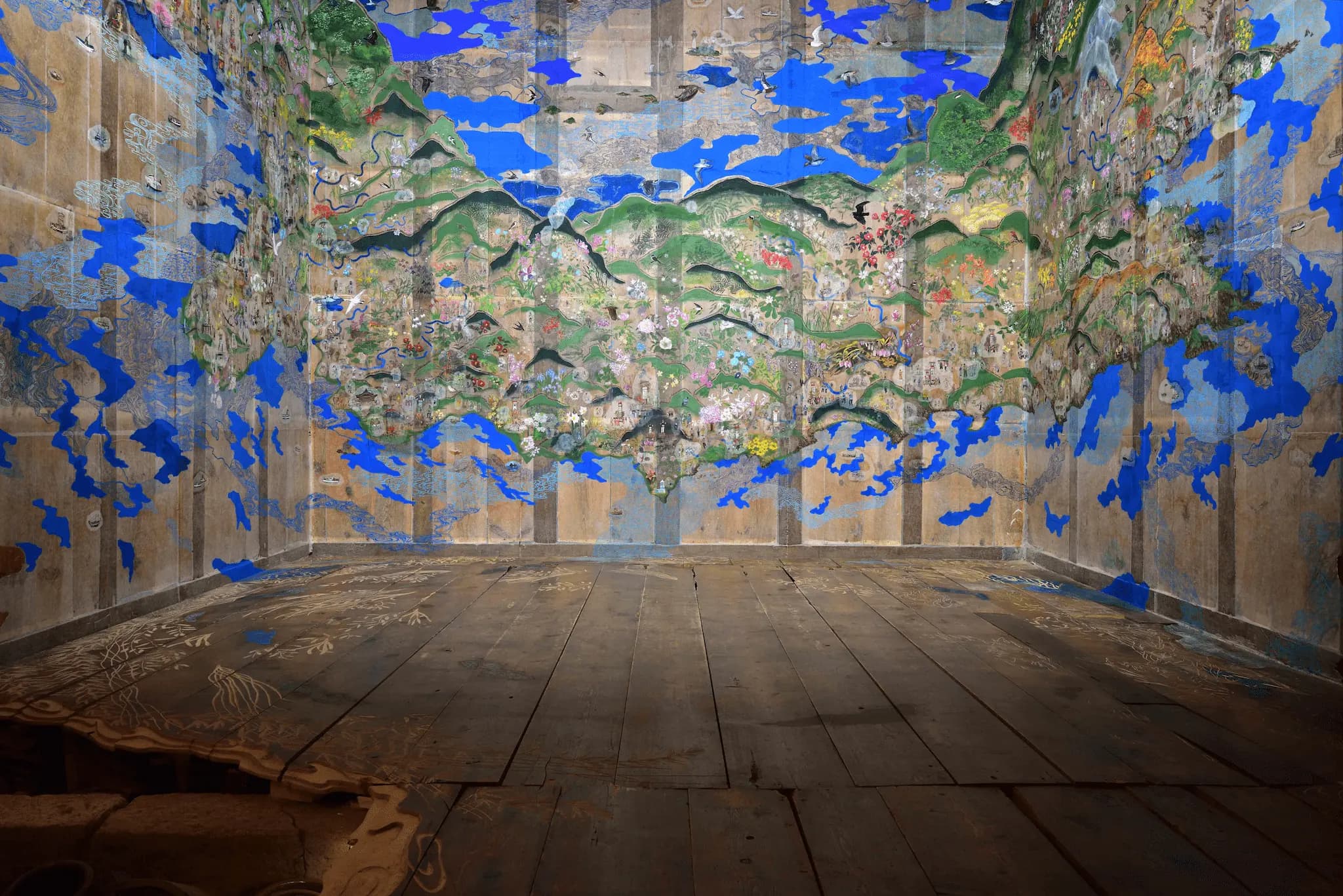 令和6年能登半島地震被災後の奥能登曼荼羅の様子 令和6年能登半島地震被災後の奥能登曼荼羅の様子